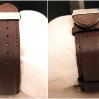 GUCCI G-Chrono XL Black Dial Brown Leather Men's Watch 44мм мъжки часовник като нов, снимка 13 - Мъжки - 39367413