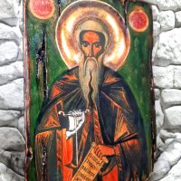Икона на свети Иван Рилски Чудотворец 30/21 см, снимка 2 - Икони - 38450290