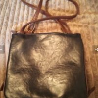 Чанта кожена MONDANI и бежова кожена, снимка 2 - Чанти - 28704166