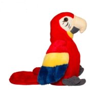 Плюшен, говорещ и танцуващ папагал Арчи, снимка 2 - Музикални играчки - 43230946