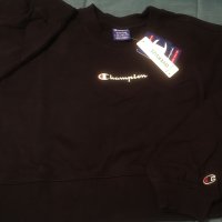 Нов суичър Champion Womens Script Logo Cropped Boxy Sweatshirt, снимка 6 - Суичъри - 43766228
