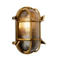 Масивна овална фасадна лампа стил 20-ти век., снимка 3 - Външни лампи - 43258822