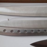 ножове готварски професионални комплект, в японски стил Таки TAKI, 3 части, снимка 7 - Прибори за хранене, готвене и сервиране - 35936506