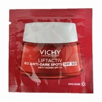 Крем Vichy - Liftactiv B3 anti-dark spots SPF50, дневен крем, мостра 1 мл, снимка 1 - Козметика за лице - 43623201