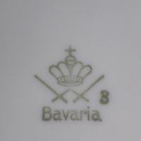 Немски порцелан Bavaria супник чайник сосиера, снимка 10 - Сервизи - 33079192