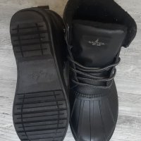 Nautica Dazo Black Winter Boots, снимка 5 - Мъжки ботуши - 37282509