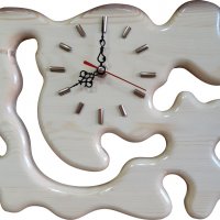 Стенни часовници, дървен стенен часовник, снимка 6 - Стенни часовници - 20415671