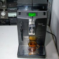 Кафеавтомат Saeco Lirika Blk, 1850W, 15 bar, 4 напитки, Керамична мелачка, снимка 1 - Кафемашини - 43695036