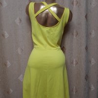 Н&М XL Лимонена жълта рокля , снимка 2 - Рокли - 40296974