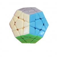 Куб Ahelos, Megaminx , Тип Рубик, Магически, Mногоцветен, снимка 1 - Образователни игри - 40124980