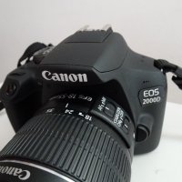 Canon 2000d + 18-55 IS II, снимка 3 - Фотоапарати - 40095968