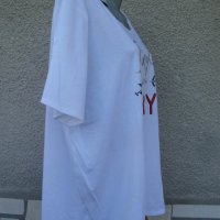 3XL И 4XL Нова  блуза Belle Curve (в два размера), снимка 4 - Тениски - 33351614