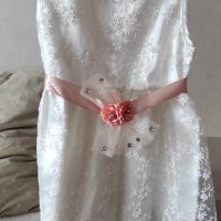 Рокля 👗 подходяща за Кръщене или Свадба, снимка 2 - Бебешки рокли - 32931708