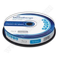 Оптичен диск BD-R MediaRange DL 50GB 6X опак. 10бр., снимка 1 - CD дискове - 33603946