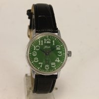 Колекционерски Руски Часовник ЗИМ Зелен Циферблат, снимка 2 - Антикварни и старинни предмети - 39610601