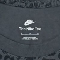 Nike Sportswear Animal Print оригинална блуза S Найк памук спорт, снимка 3 - Спортни екипи - 43034398