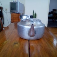 Стар алуминиев чайник #7, снимка 2 - Антикварни и старинни предмети - 27504699