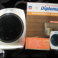 Продавам вентилаторна печка DIPLOMAT Dpl Vtm 3010 2000W, снимка 1 - Отоплителни печки - 43269705