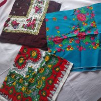 Нови памучни кърпи за глава от едно време , снимка 1 - Шалове - 43619594