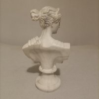 Ръчно изработена Артемида Диана от Версай,скулптора статуя бюст Древногръцка богиня на лова , снимка 2 - Статуетки - 43662665