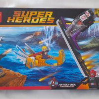Конструктор тип лего- Непобедимите герои- Торн,Спайдермен с 232 части,за деца над 6 години , снимка 3 - Конструктори - 38499241