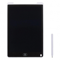 Таблет за писане, с полихромен LCD екран, 12" и стилус, черен, снимка 1 - Други - 36469582