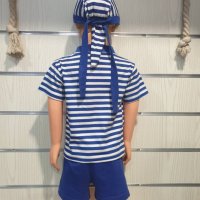 Нов детски моряшки комплект с Котва, от 1 годинка до 8 години, снимка 9 - Детски комплекти - 28630618