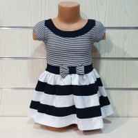 Нова детска моряшка рокличка с панделка от 1 годинка до 6 години, снимка 5 - Детски рокли и поли - 29040382