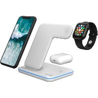 Зарядно устройство Безжично CANYON CNS-WCS303W За iPhone, Apple Watch и Airpods, снимка 2 - Безжични зарядни - 34164885