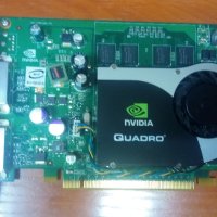 Видеокарта NVidia Quadro FX570 256MB DDR2 128-bit 2xDVI PCI-E, снимка 1 - Видеокарти - 43436430