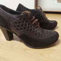 Обувки от естествена кожа, снимка 1 - Дамски обувки на ток - 38307868