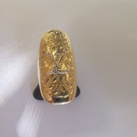 Златен пръстен без камъни 1, снимка 11 - Пръстени - 40831766