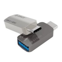 Преходник Адаптер Сединител от USB към Type-C Orico CTA2 Метален, снимка 2 - Кабели и адаптери - 32332614