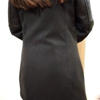 Зимно черно палто, снимка 10 - Палта, манта - 43187010