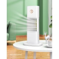 Настолен климатик-вентилатор D3 Air cooler 2 в 1, снимка 4 - Овлажнители и пречистватели за въздух - 37622724