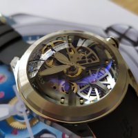 Мъжки масивен часовник CORUM BUBBLE 47mm Skeleton механичен клас 5А+, снимка 8 - Мъжки - 27246848