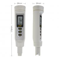 868-9 Водоустойчив pH метър с термометър и сменяем електрод, снимка 4 - Друга електроника - 33332591