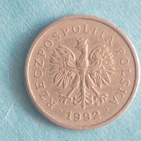1 ZLOTY 1992 г. Полша, снимка 2 - Нумизматика и бонистика - 42338328