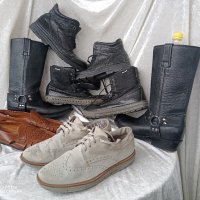 мъжки обувки Оксфорд, 42 - 43, 100% естествена кожа= велур, снимка 3 - Ежедневни обувки - 43187487