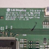 TCON BOARD 6870C-0769A TV PHILIPS 43PUS6554/12, снимка 2 - Части и Платки - 43185092