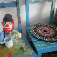 Клоуни, клоун играчка кукла пано цирк фигура, снимка 8 - Други ценни предмети - 28945299
