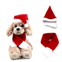 Коледна кучешка шапка и шал Коледни аксесоари Коледни шапки за кучета, снимка 2 - За кучета - 34699115