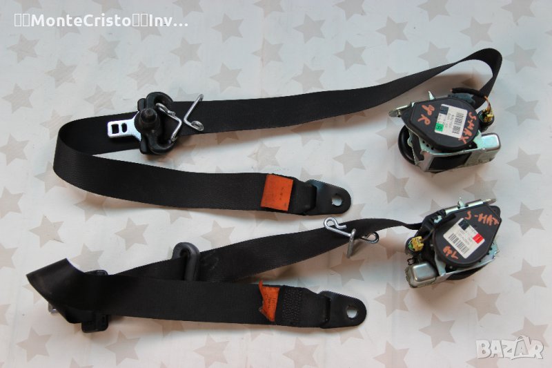 Предни колани Ford S-Max (2006-2010г.) преден колан ляв десен / 605274100 / 605274300 Форд Smax, снимка 1