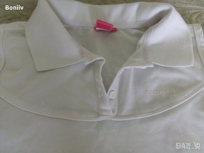 Бяла спортна блузка  - М,Л, снимка 1