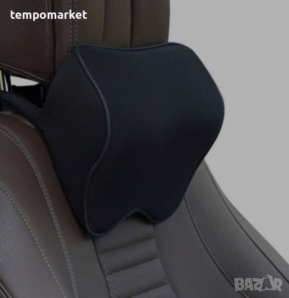 Възглавница за врат 2575 (черна), снимка 1