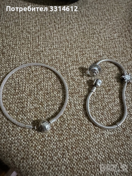 2бр Гривни Пандора/Pandora, снимка 1