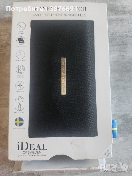 Калъф за телефон IPhone 8 7 6 6S Plus Ideal of Sweden, снимка 1