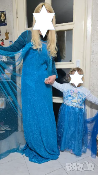 Рокля Елза - дамска S-M, снимка 1