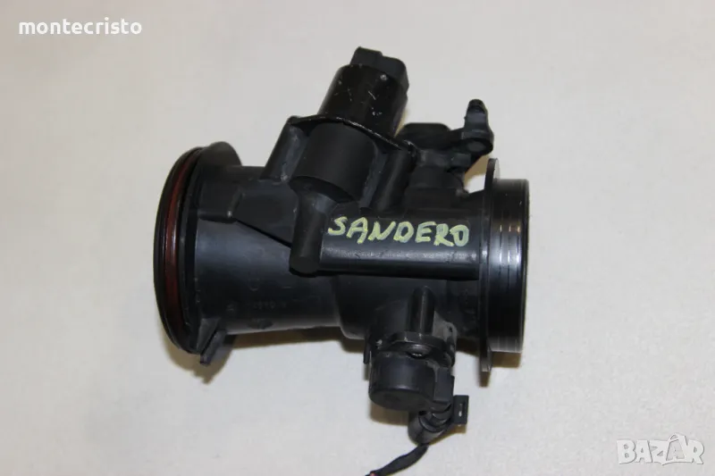 Дроселова клапа Dacia Sandero I (2008-2012г.) 8200682611A / 8200682611 / 8200908869 / 7700273699, снимка 1