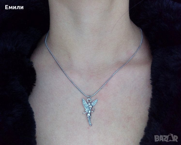 Колие с фея - Камбанка (Тинкърбел), снимка 1